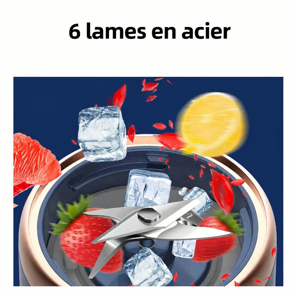 [Scale AI] detail, Mixeur portable 6 lames avec 2 tasses